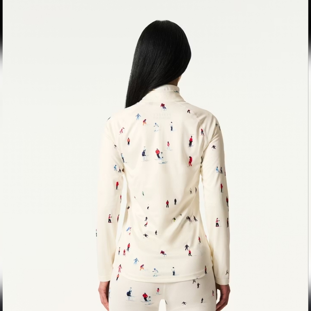 NWT Perfect Moment X Dede Johnston 1/4 Slip Base Layer Top Size L - Picture 3 of 13